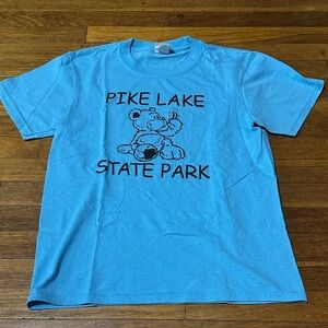 Pike Lake State Park T-Shirt Youth Tee, Large